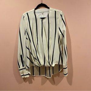 Rag & Bone 100% Silk Long Sleeve Blouse